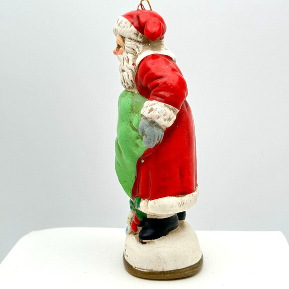 Vintage 1990 Santa Claus Bag of Toys Figurine 1913 Style Ornament Gift - Picture 12 of 12